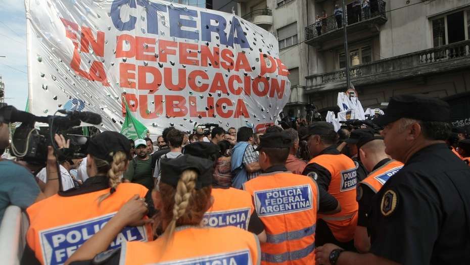 Macri protesta 1